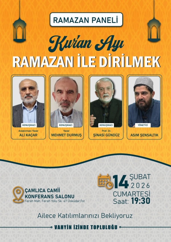 Ramazan Panele Davet
